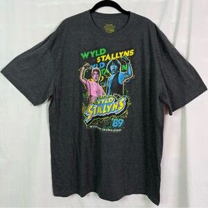 Wyld Stallyns Bill & Ted’s Excellent Adventure Graphic Tee NEW 2XL Geek Fuel